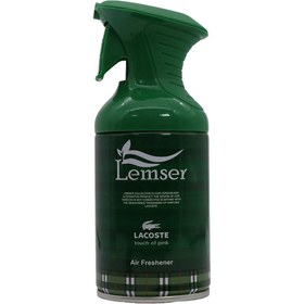 تصویر اسپری خوشبو کننده هوا با رایحه Lacoste لمسر 250 میل ا Lamser Air Freshener Lacoste 250Ml Lamser Air Freshener Lacoste 250Ml