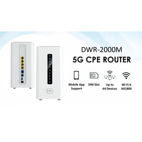 تصویر مودم سیم کارتی TDLTE/5G/4G دیلینک مدل DLINK M2000 - دست دوم 