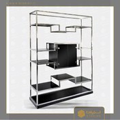 تصویر ویترین استیل کد sv 575 