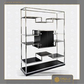 تصویر ویترین استیل کد sv 575 