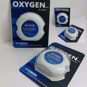 تصویر نخ دندان مارک اکسیژن AVA OXYGEN متری50 نازک 