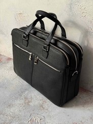 تصویر کیف اداری تمام چرم طبیعی گاوی فولتر ( مدل بیزینسی) - 200 Business leather office bag