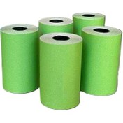 تصویر رول حرارتی کارتخوان سبز رنگ ۶۰ میلی‌متر 