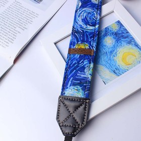 تصویر بند دوربین ترنگ طرح ونگوگ Torang Camera Strap 