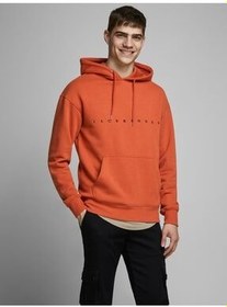 تصویر سوییشرت مردانه نارنجی 