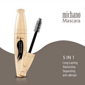 تصویر ریمل حجم دهنده 5 در 1 میچانو Michano 5 In 1 Extraordinary 5 In 1 Mascara