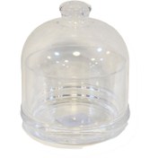 تصویر عسل‌خوری گرد بزرگ آکرولیک مالک | طراحی زیبا، مقاوم و مناسب میز صبحانه 