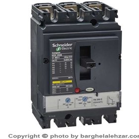 تصویر کلید اتوماتیک سه پل 160 آمپر اشنایدر Schneider Electric MCCB