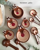 تصویر پیمانه سرامیکی فانتزی گوزن 