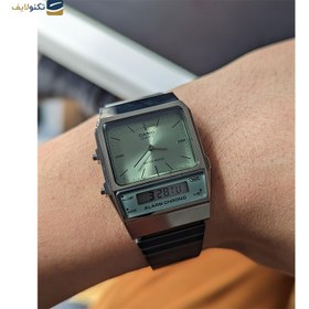 تصویر ساعت کاسیو مدل AQ-800ECGG-3A Casio Vintage AQ-800ECGG-3A Analog-Digital Watch