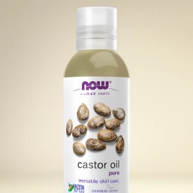 تصویر روغن کرچک ناو NOW Castor Oil