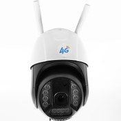 تصویر دوربین 3مگاپیکسل چرخشی سیم کارتی دید در شب رنگی V380 IPC-V380-P20