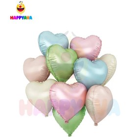تصویر پک بادکنک فویلی قلب (کد 5) 
