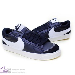 تصویر بلیزر جامبو رنگ سفید Blazer Low 77 Jumbo