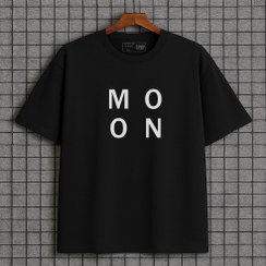 تصویر تیشرت باکسی طرح ماه Moon 