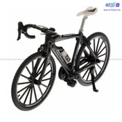 تصویر ماکت دوچرخه فلزی ورزشی مدل racing fast 