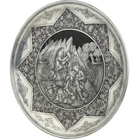 تصویر سینی قلم زنی کد 01 