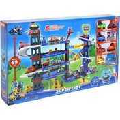 تصویر اسباب بازی پارکینگ 5 طبقه سگهای نگهبان 882 SUPER CITY PAW PATROL