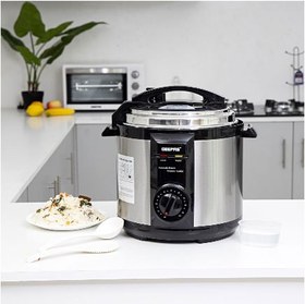 تصویر زودپز برقی جی پاس مدل GPC307-6L Geepas GPC307-6L Electric Pressure Cooker