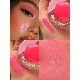 تصویر رژگونه و رژلب shy face 