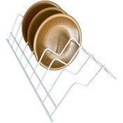 تصویر نگهدارنده بشقاب و درب قابلمه مدل ام 