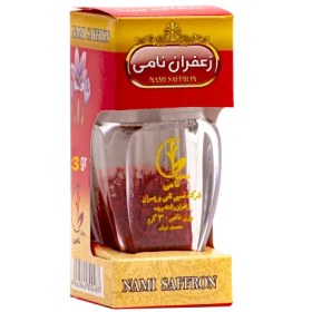 تصویر زعفران نگین ۳ گرم گوهر نامی 