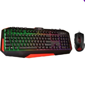 تصویر کیبورد و ماوس باسیم گیمینگ Tsco مدل GKM 8205 ا TSCO GKM 8205 RGB Wired Gaming Keyboard and Mouse TSCO GKM 8205 RGB Wired Gaming Keyboard and Mouse