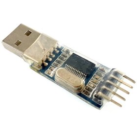 تصویر مبدل USB به TTL دارای چیپ PL2303 USB To TTL Converter with PL2303 Chip