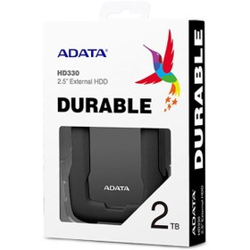 تصویر هارد اکسترنال ای دیتا مدل HD330 ظرفیت 2 ترابایت ADATA HD330 External Hard Drive 2TB