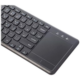 تصویر کیبورد بی‌سیم بیاند مدل BK-6802BT سوییچ ممبران Beyond BK-6802BT Membrane Switches Wireless Keyboard
