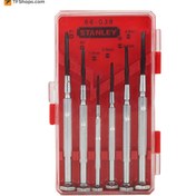 تصویر پیچگوشتی ساعتی استنلی مجموعه 6 عددی مدل 1-66-039 Electronics Screwdriver Set