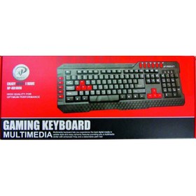 تصویر کیبورد مخصوص بازی ایکس پی-پروداکت مدل XP KB1800 Gaming Keyboard XP-KB1800A