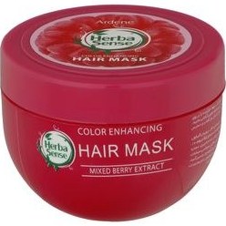 تصویر ماسک کراتینه و تثبیت کننده رنگ مو حاوی توت وحشی هرباسنس 250گرم آردن Ardene Herba Sense Color Enhancing Hair Mask 250g