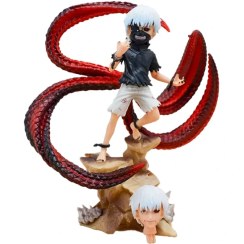 تصویر فیگور کن کانکی توکیو غول ارتفاع ۱۷ سانتیمتر با سر اضافی 