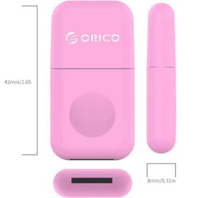 تصویر کارتخوان یو اس بی ۳ میکرو رنگارنگ اوریکو ORICO Colorful USB3.0 TF Card Reader CRS12 