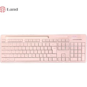 تصویر کیبورد بی سیم PINXU مدل 603W 