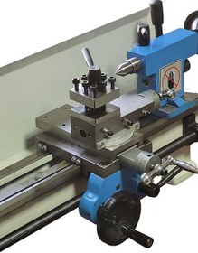 تصویر دستگاه تراش رومیزی طول 35 سانت Lathe machine LA350100