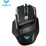 تصویر ماوس گیمینگ آئولا مدل Mountain S12 Aula s12 Gaming mouse