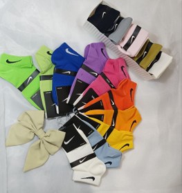 تصویر جوراب نایکی رنگی socks