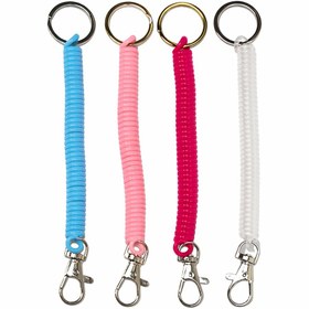 تصویر جاکلیدی و آویز فنری 