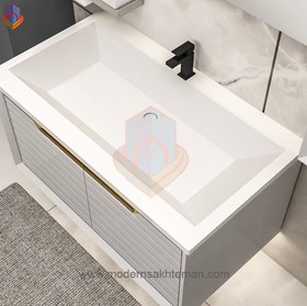 تصویر روشویی کابینتی لوکس کابین مدل 613A 