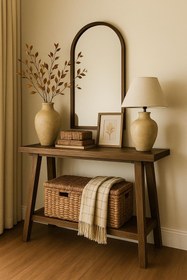 تصویر آینه و کنسول Mirror and console