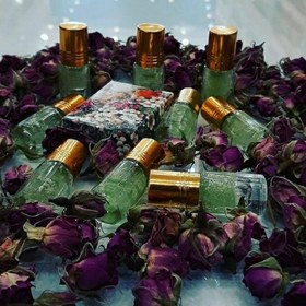 تصویر عطر گل محمدی قمصر کاشان(شیشه های عطری 4 میلی گرمی) 