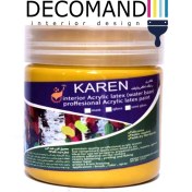 تصویر کلورانت گل ماش مادر رنگ اکرلیک کارن ( ربعی) 