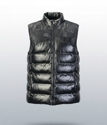 تصویر پافر چرم ترکیبی 