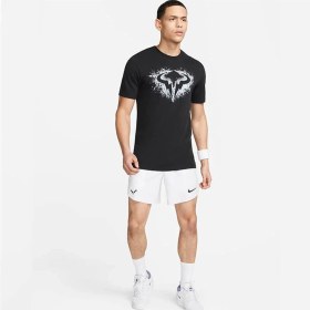 تصویر تی شرت تنیس مردانه نایک Nike Rafa Dri-FIT- مشکی 