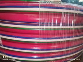 تصویر شیلنگ آب پی وی سی رنگی نمره 2 - 200 متری PVC water hose