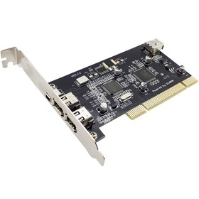 تصویر کارت PCI 1394 با چیپ TSB43AB23 1394A Firewire PCI Card TSB43AB23 Chipset