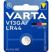 تصویر باتری سکه ای وارتا V13GA/LR44 ا Varta V13GA/LR44 Alkaline Coin Cell Battery Varta V13GA/LR44 Alkaline Coin Cell Battery