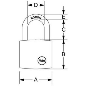 تصویر قفل آویز Series 120 یال – Yale 
